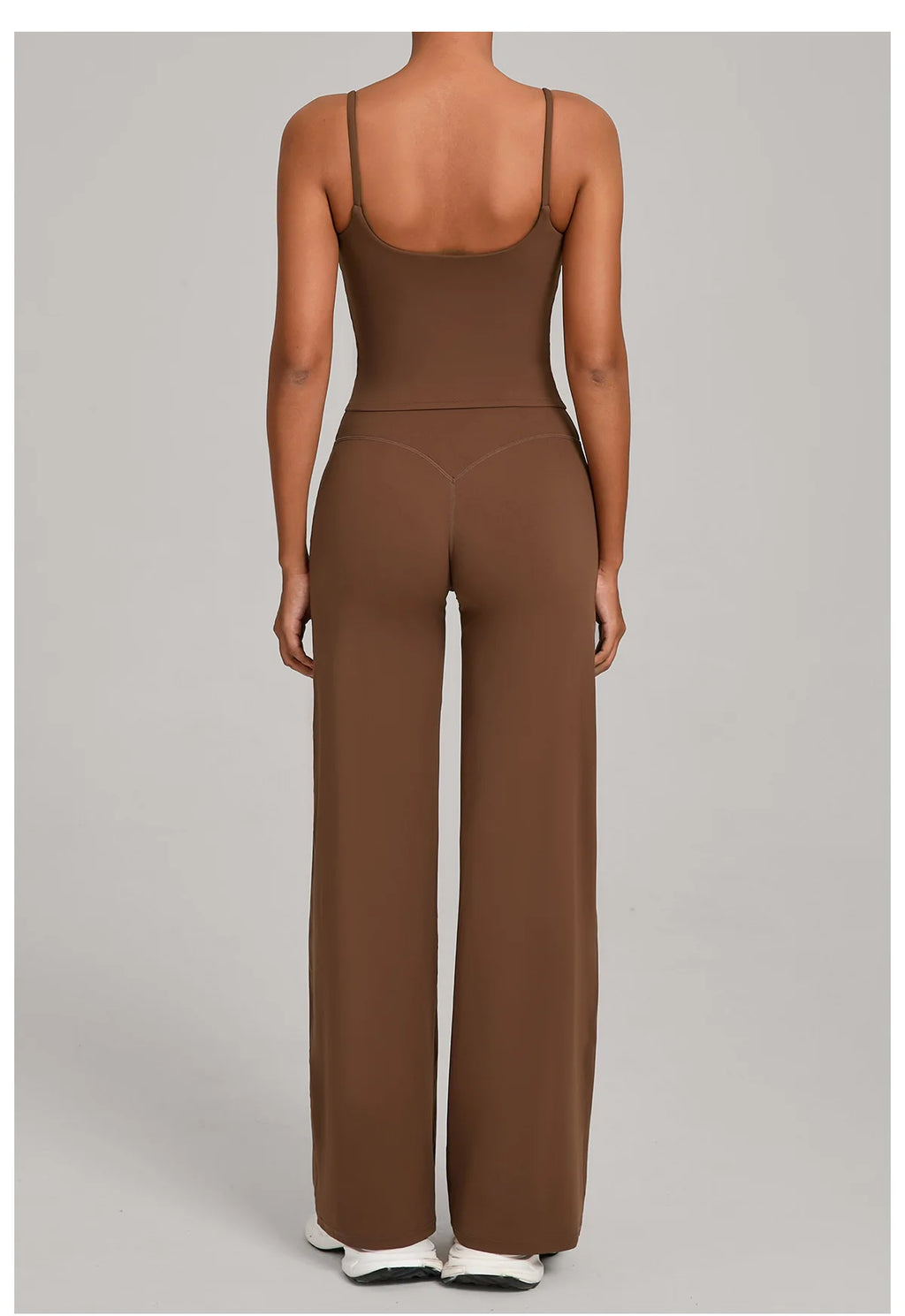 Gym Workout Clothes Women's Casual Wear Outdoor Sports Tight Yoga Suit Naked Feeling Fitness Suit High Waist Yoga Two-piece Set