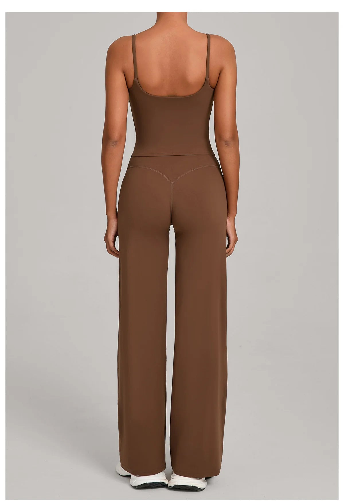 Gym Workout Clothes Women's Casual Wear Outdoor Sports Tight Yoga Suit Naked Feeling Fitness Suit High Waist Yoga Two-piece Set