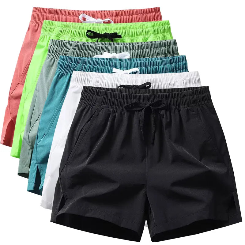 1pcs Summer Men Ice Silk Shorts Quick Drying