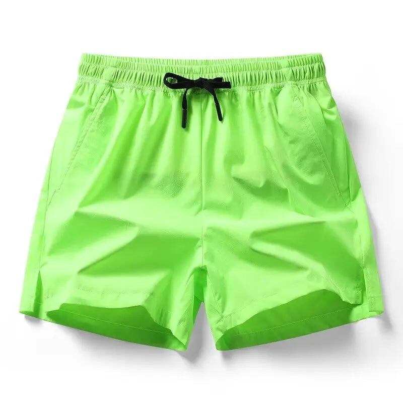 1pcs Summer Men Ice Silk Shorts Quick Drying
