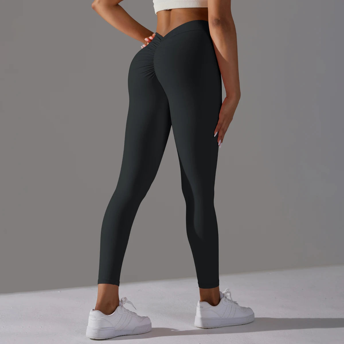 Scrunch Butt Gym Leggings V Waist Push Up Leggings Women Fiteness Leggings