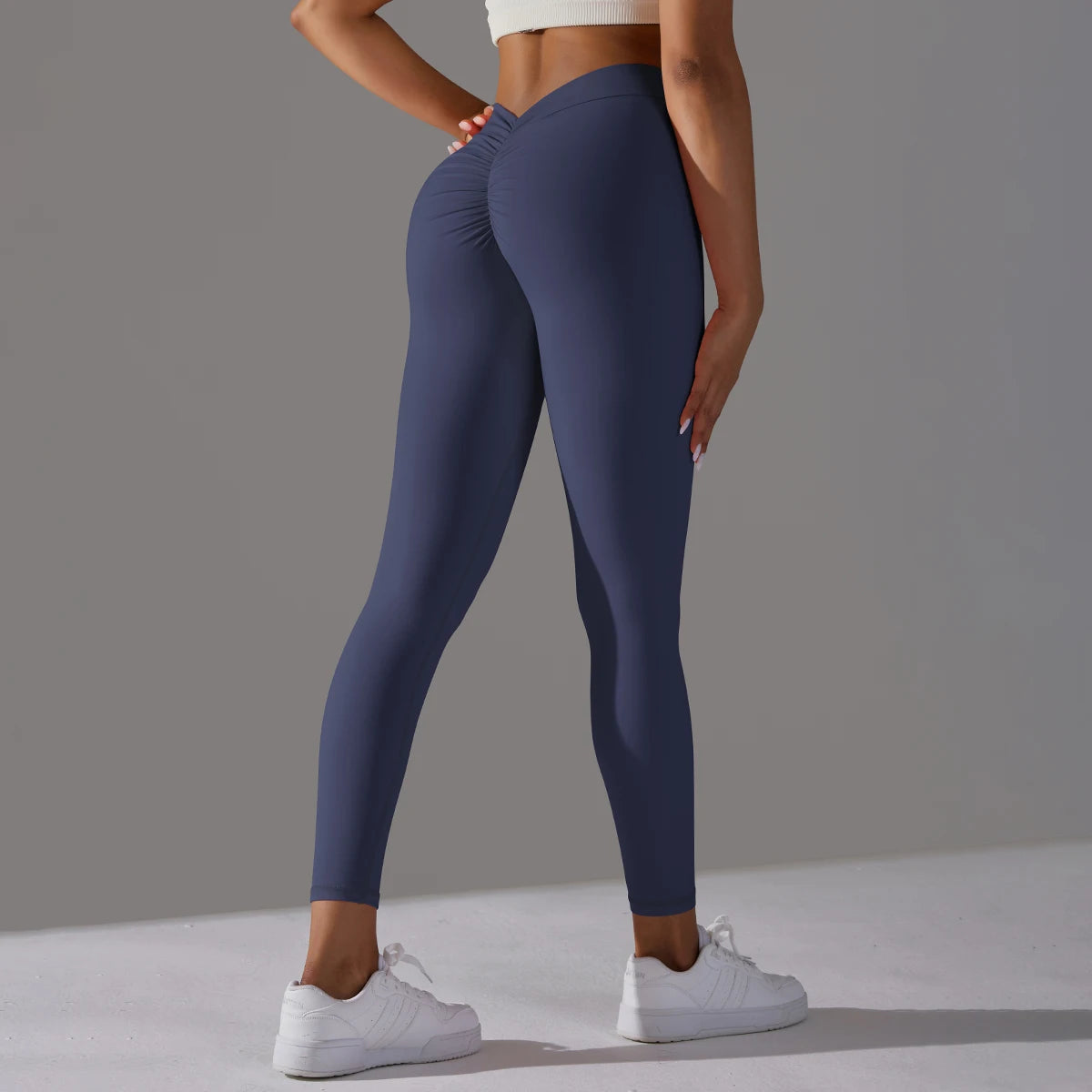 Scrunch Butt Gym Leggings V Waist Push Up Leggings Women Fiteness Leggings