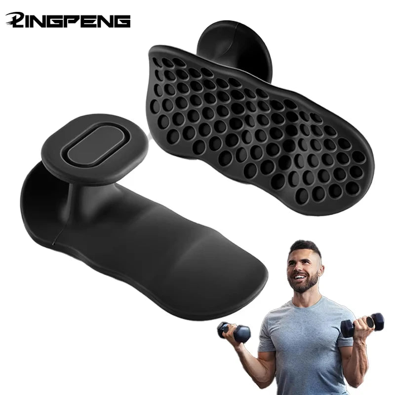 New Gym Grips Fingerless Workout Gym Gloves Crosstraining Palm Grip Hand Protection Weight Lifting Grips Bodybuilding Gymnastics
