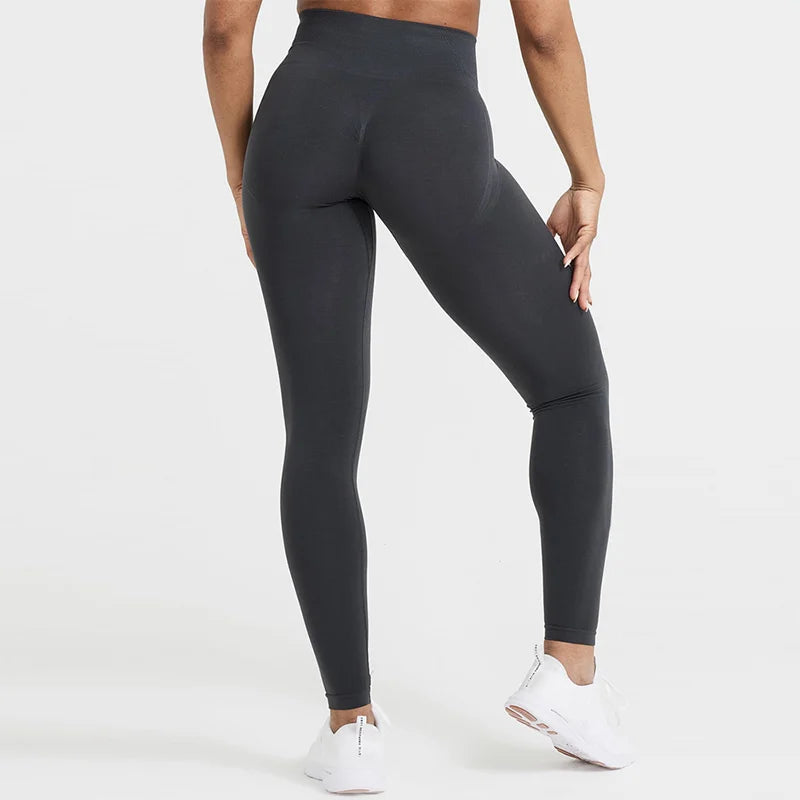 Seamless Yoga Pants Scrunch Butt High Waisted Gym Leggings