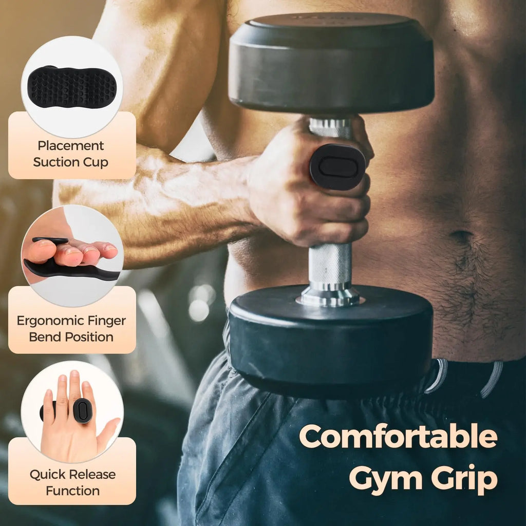 New Gym Grips Fingerless Workout Gym Gloves Crosstraining Palm Grip Hand Protection Weight Lifting Grips Bodybuilding Gymnastics