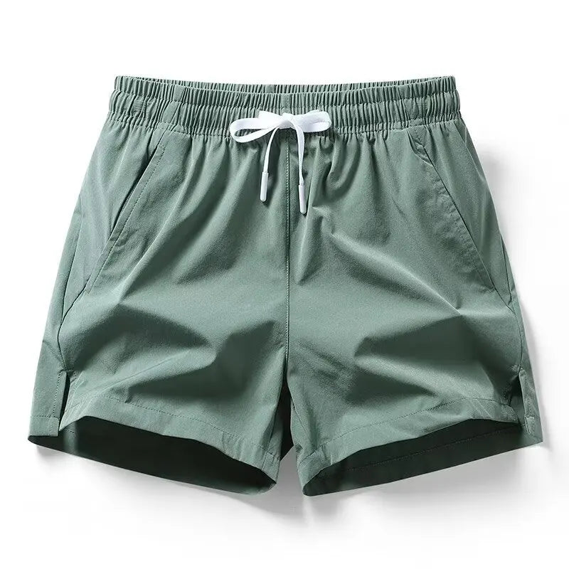 1pcs Summer Men Ice Silk Shorts Quick Drying