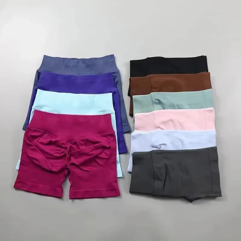 Women Shorts - Scrunch Butt Lifting