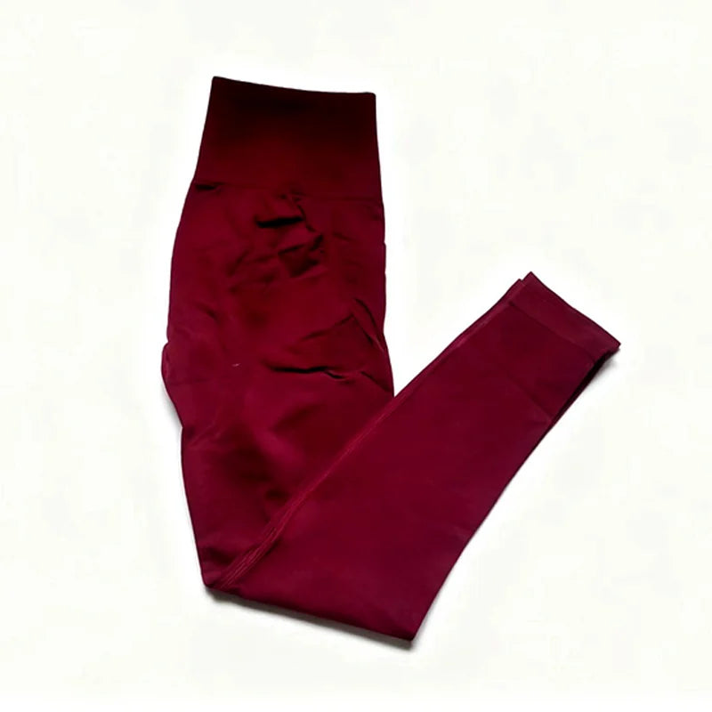 Seamless Yoga Pants Scrunch Butt High Waisted Gym Leggings