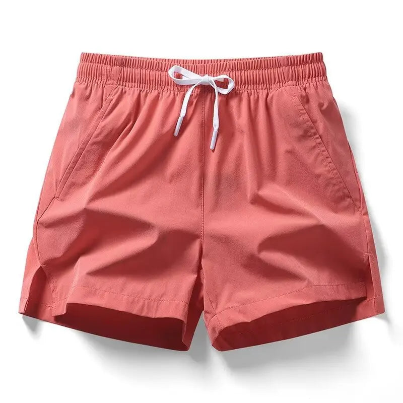 1pcs Summer Men Ice Silk Shorts Quick Drying